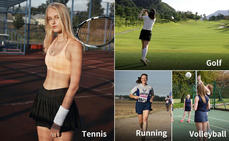 Tired of Typical Tennis Attire. Discover Why Black Tennis Skorts Are Trending Now