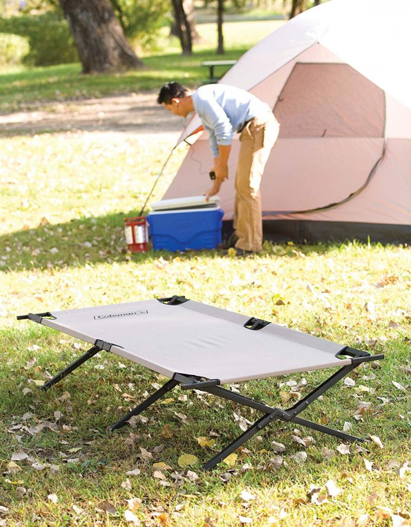 Tired of Uncomfortable Camping: Coleman Trailhead II Cot Ideal for Outdoor Adventures