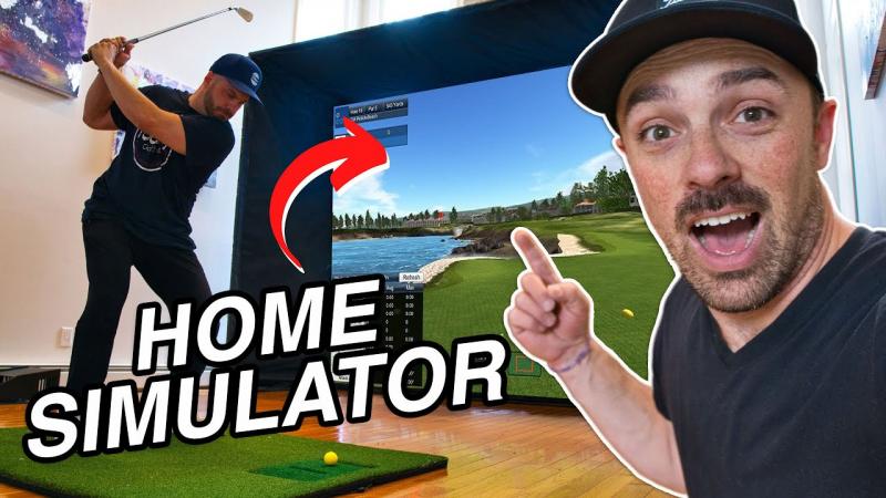 Transform Your Golf Game at Home With This Simulator: Master Your Swing on the OptiShot 2
