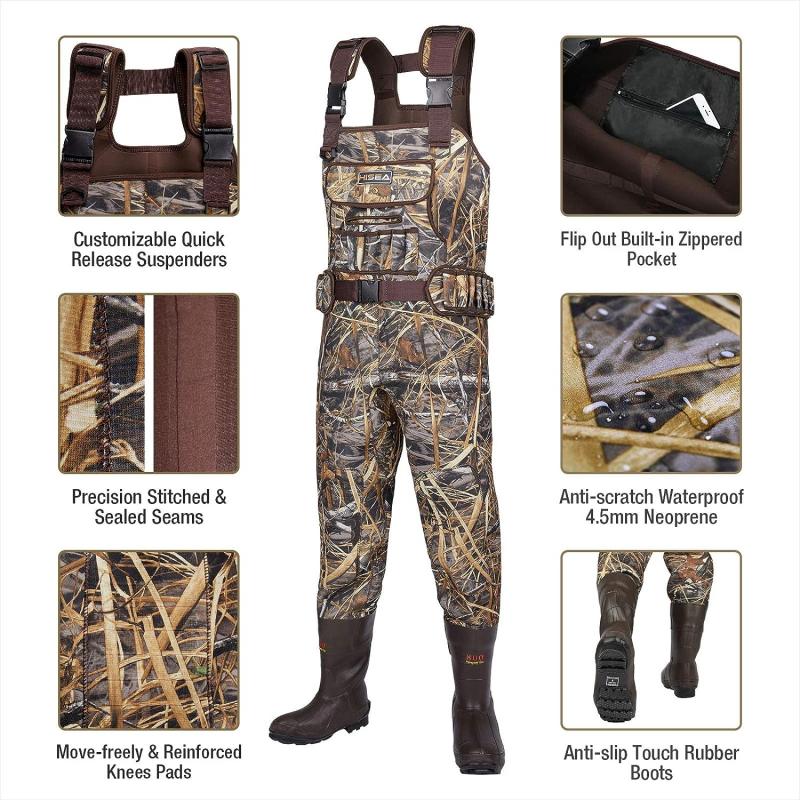 Transform Your Outdoor Hunting With These Must-Have Waders. Unlock the Best Compass 360 Deadfall Z Waders Features