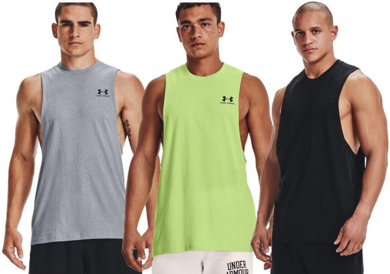 Transform Your Wardrobe This Summer: Try These Trendy Yet Practical Under Armour Cut Off Tank Tops