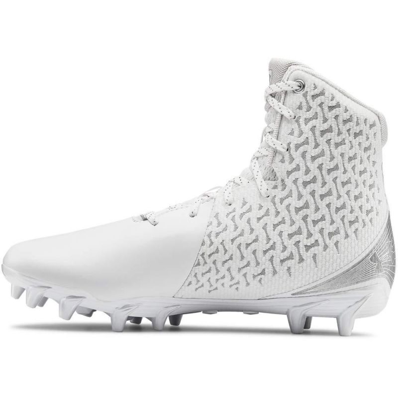 Under Armour Highlights MC Lacrosse Cleat Review  The Best White Cleats for Attackmen and Middies