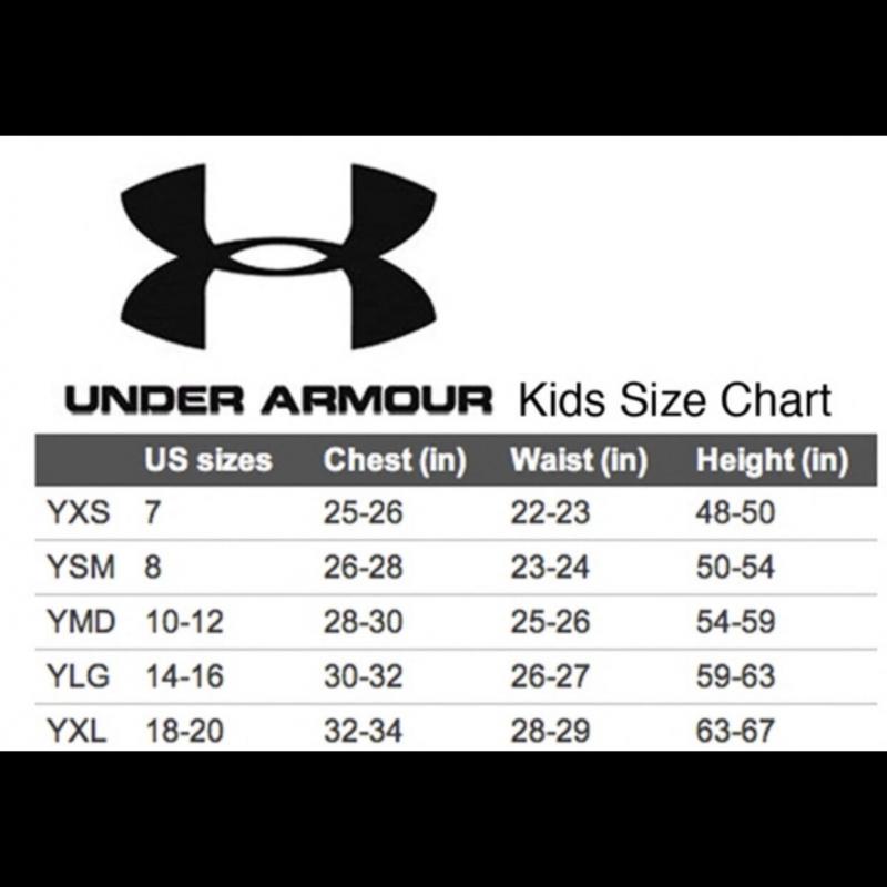 Under Armour Youth Sizes: How Do They Map To Age And Dimension