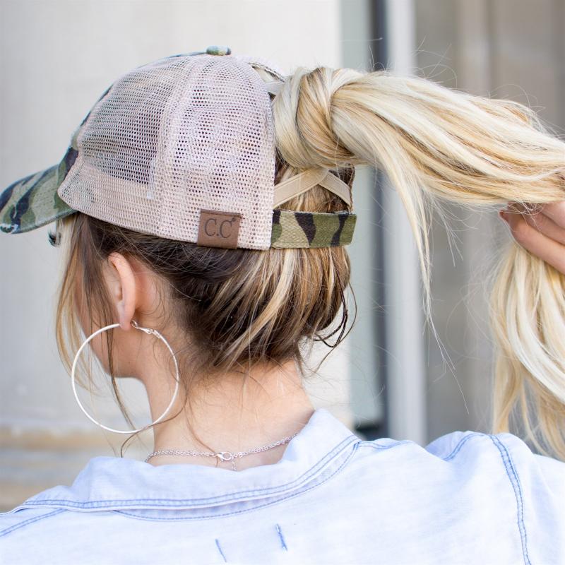 Uniquely stylish and cute ponytail hats