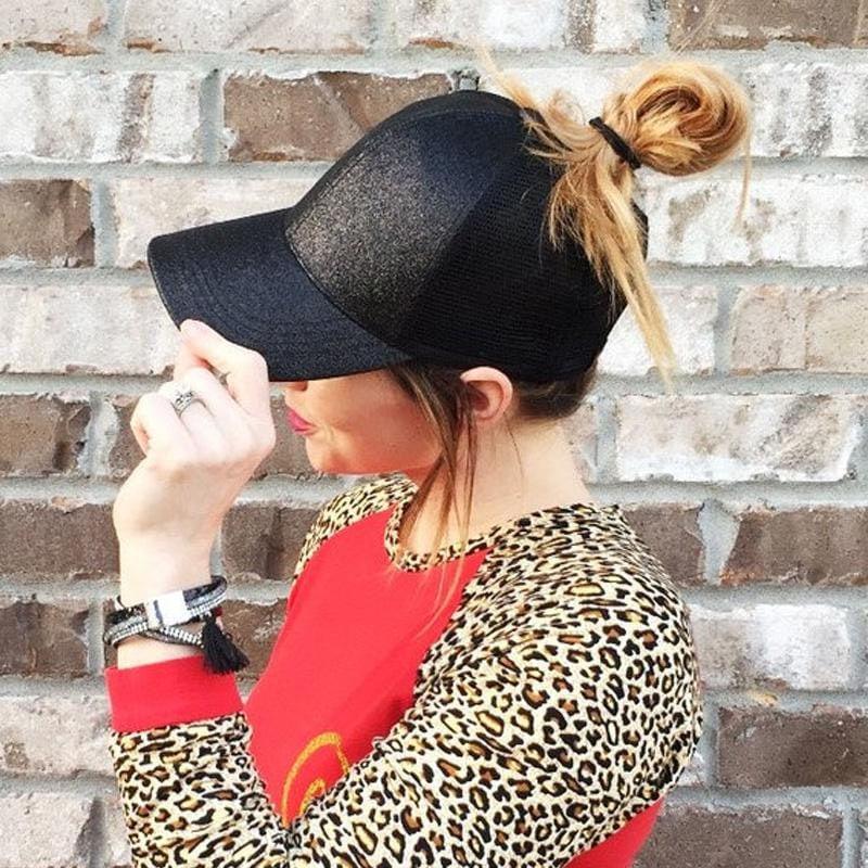 Uniquely stylish and cute ponytail hats