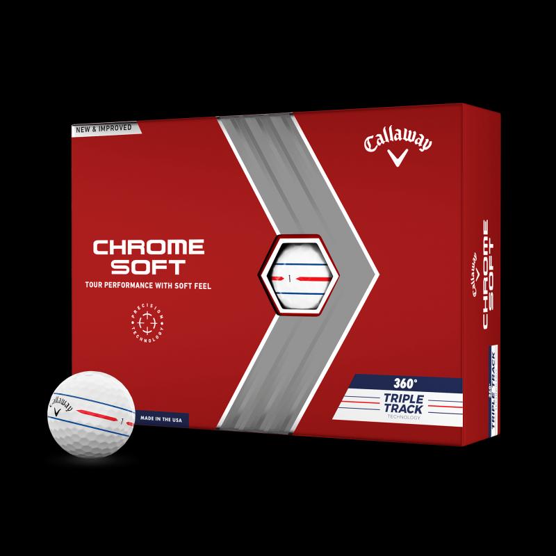 Unleash Distance and Spin This Season with These: Callaway 2023 ERC  Triple Track Golf Balls Worth the Investment