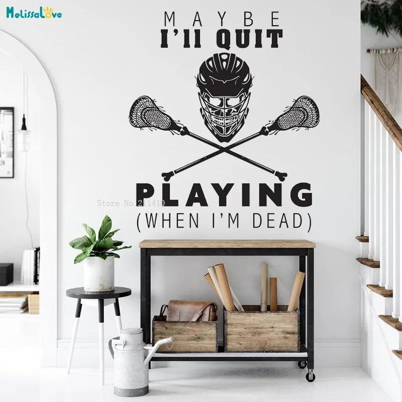 Wall Murals that Inspire Greatness: 15 Lacrosse Wall Art Pieces Every Player Will Love