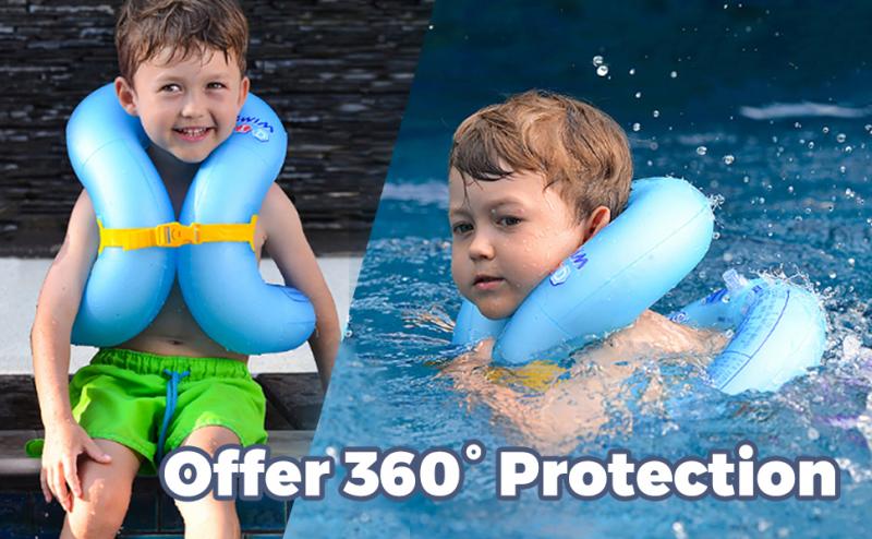 Want a Comfortable Swim Vest for Your Child: Discover the Power Swimr from Swimways