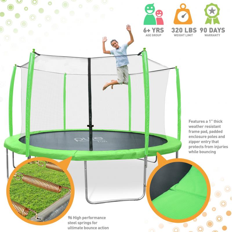 Want A Fun Way to Burn Fat and Tone Muscles This Fall: Discover the Benefits of Owning a 14 Foot Trampoline