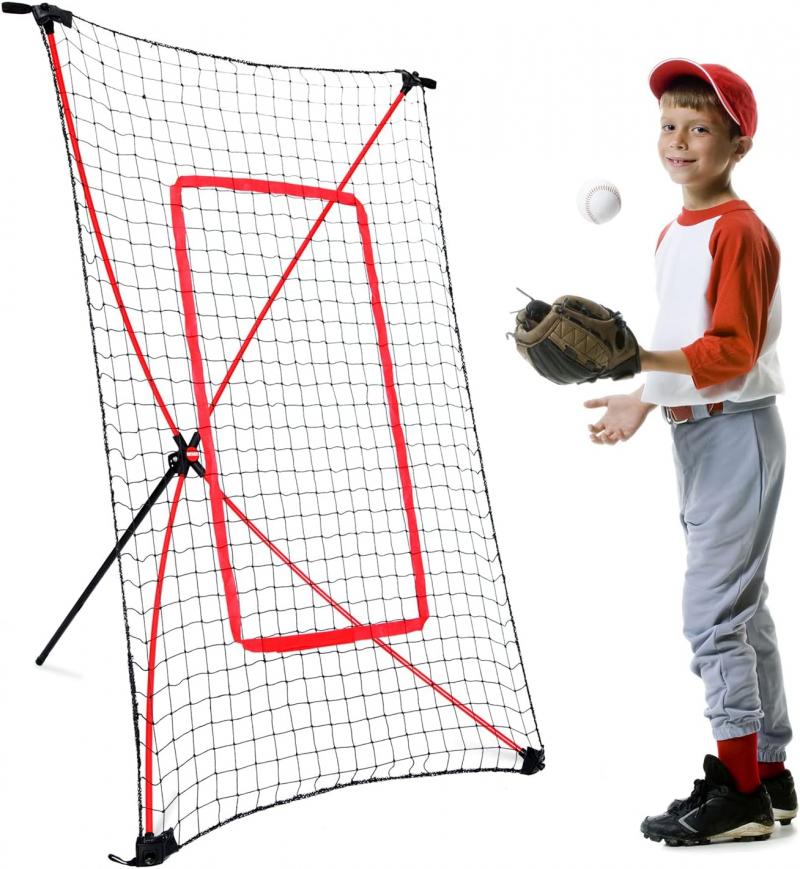 Want A Pitching Machine That Throws Real Pitches. The Sklz Pitchback Net Is For You