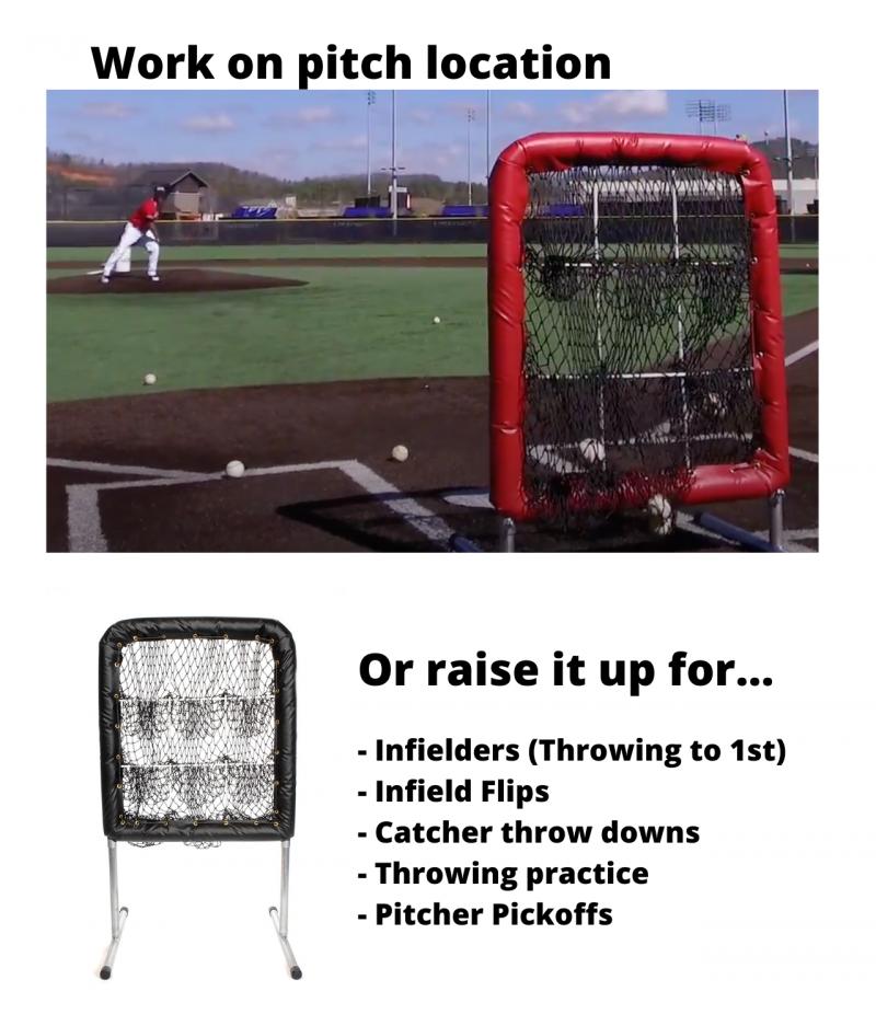 Want A Pitching Machine That Throws Real Pitches. The Sklz Pitchback Net Is For You