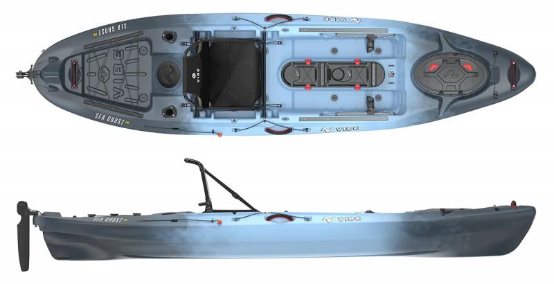 Want A Stable Fishing Kayak Under $1k. Try The Vibe Sea Ghost 110