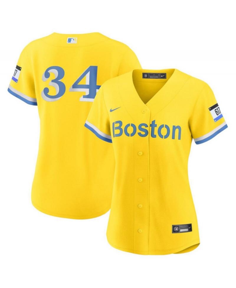 Want A Unique Red Sox Jersey. Try The Gold Jersey