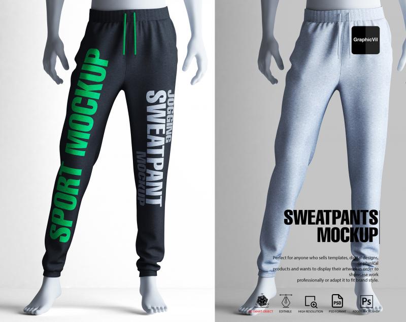 Want Better Fitting Sweatpants. Try These Short Inseam Sweatpants for Men