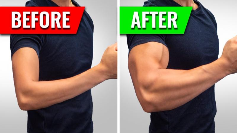 Want Bigger Arms Fast. : Bicep Pads Transform Skinny Arms in Weeks