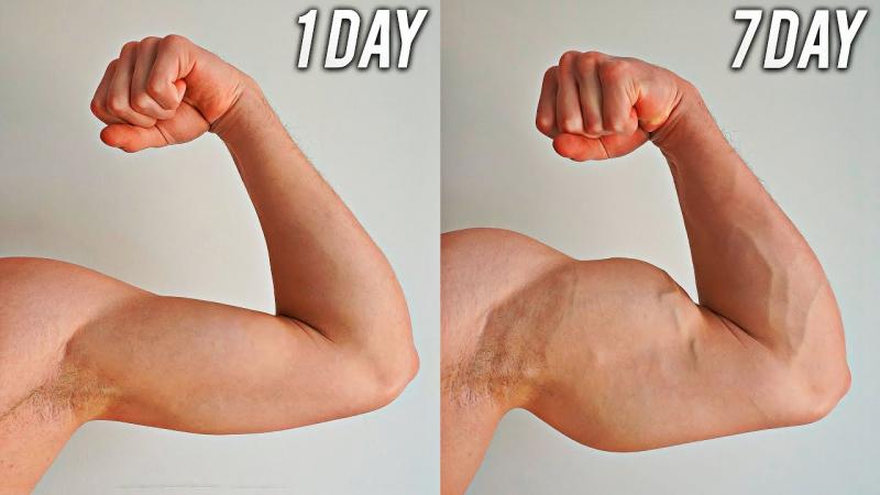 Want Bigger Arms Fast. : Bicep Pads Transform Skinny Arms in Weeks