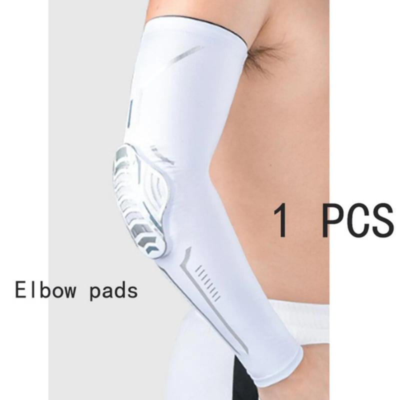 Want Softer Landings This Season. Try These White Elbow Pads