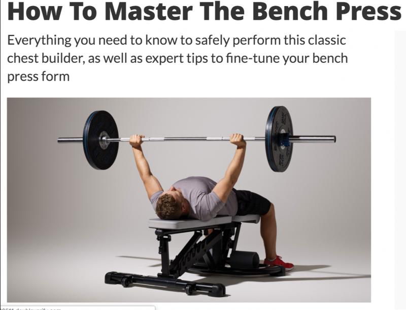 Want To Upgrade Your Home Gym With A New Bench Press. Get Bench Press Set Buying Guide