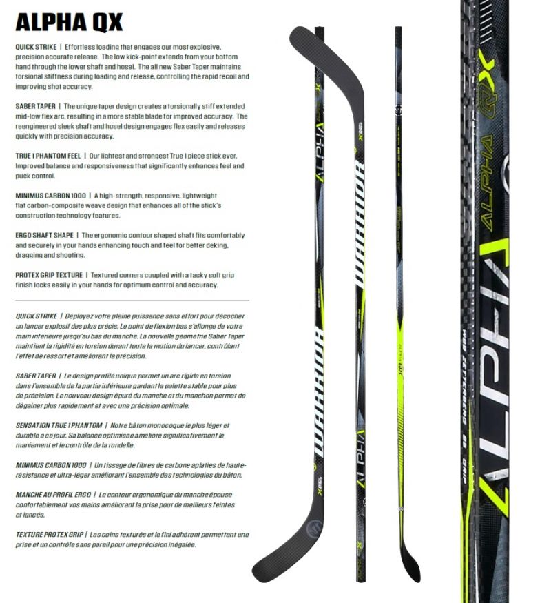 Warrior QX Stick Shafts Offer Superior Performance for Lacrosse Players