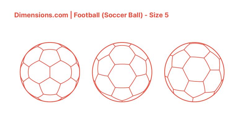 What is the most common standard soccer ball size