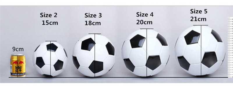 What is the most common standard soccer ball size