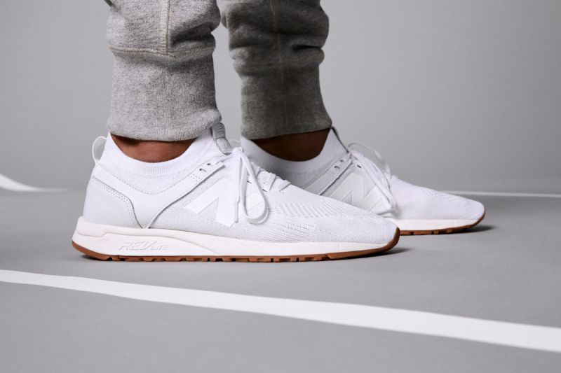 White styles and Classic threads Heres everything you need to know about New Balance white  white lifestyle shoes