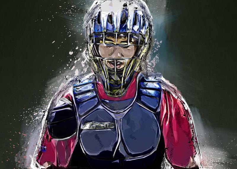 Will This Futuristic Helmet Keep Young Baseball Catchers Safer at the Plate